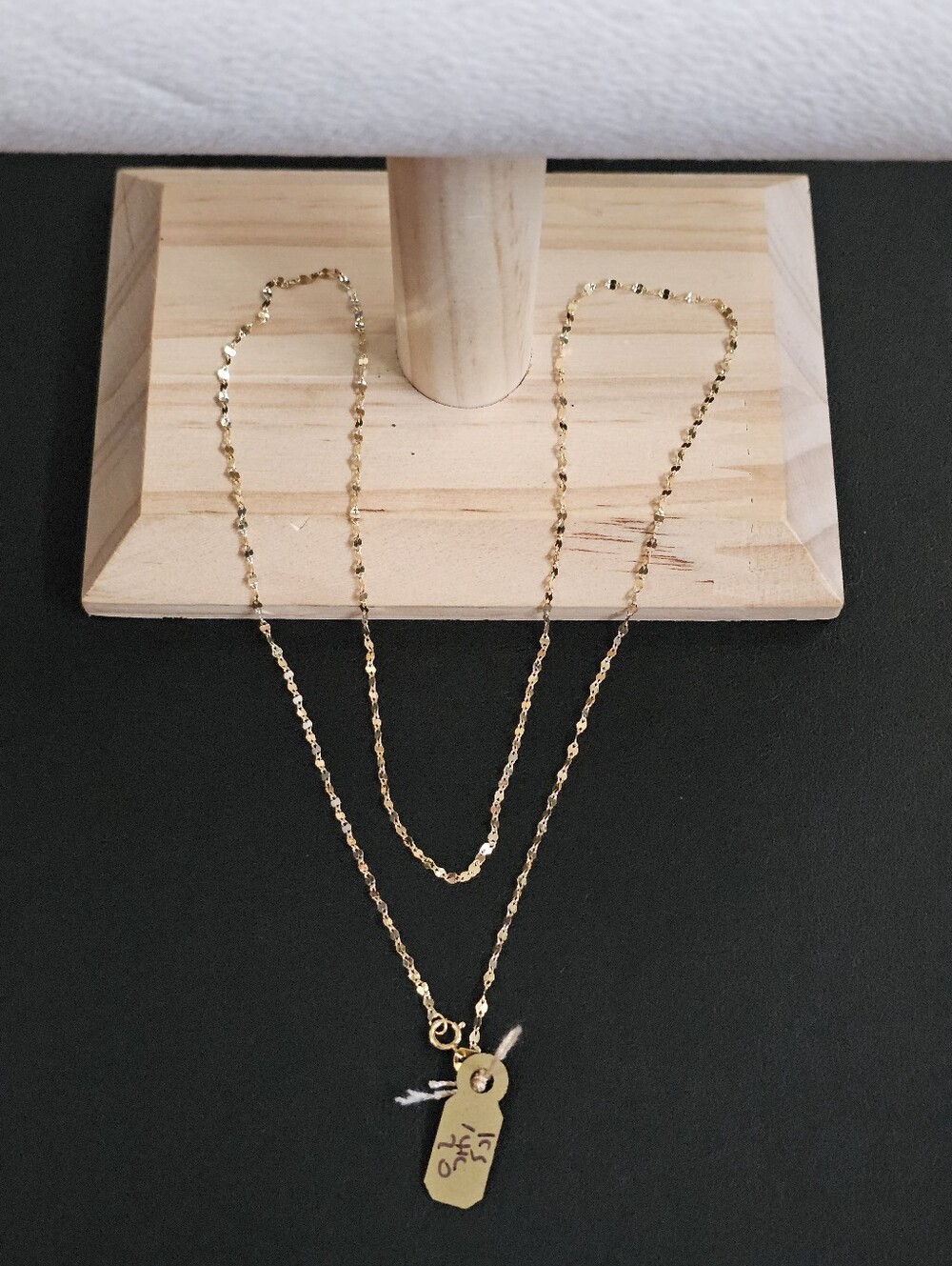 14k Gold Necklace 20 Inch